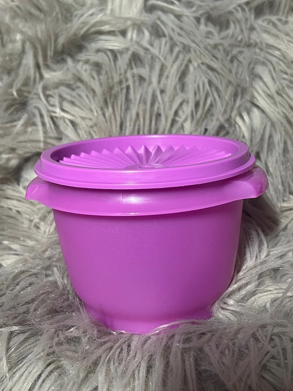 Tupperware Bright Purple Snack Cups - Set of 6